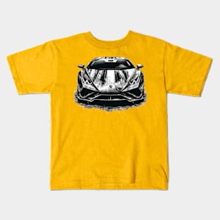 Lamborghini huracan Kids T-Shirt